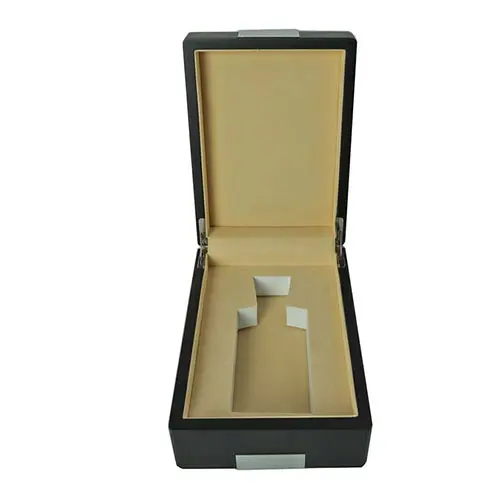 ミニ香水箱高級ラッカー木製EVA包装MDF木製ベルベット香水箱
