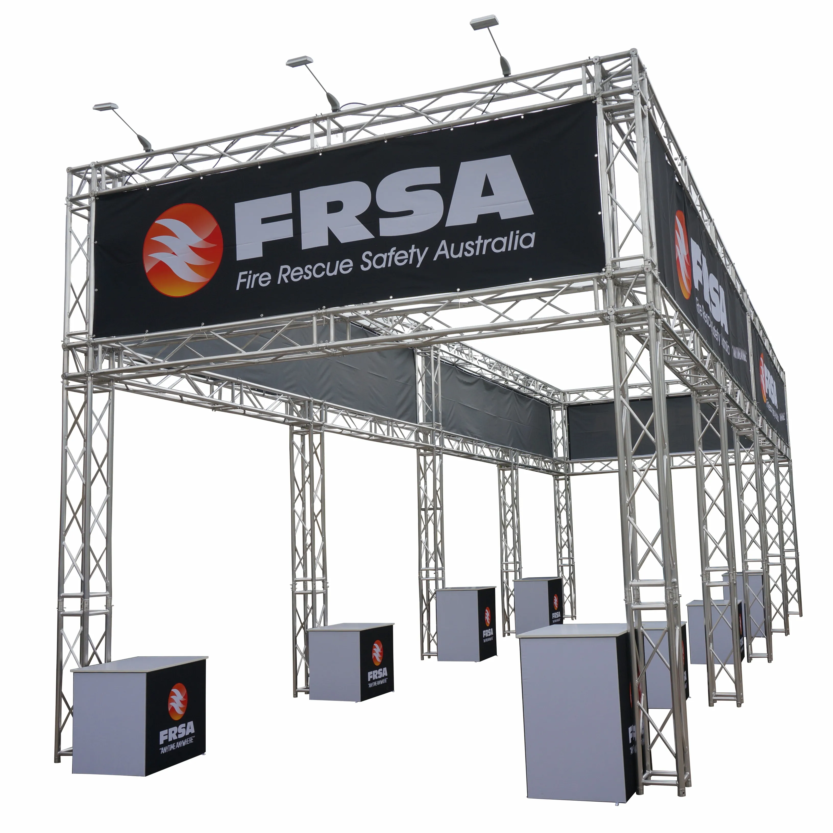 professional truss exhibition stall design