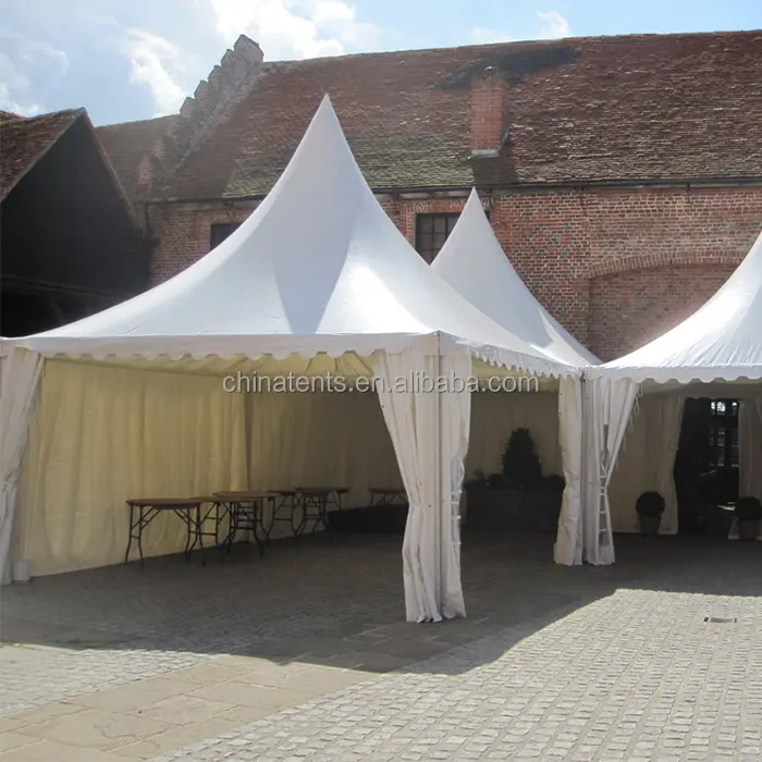 Guangzhou 4x4 5x5 6x6 Outdoor Exhibition Pagoda Tent for Sale with Low Price