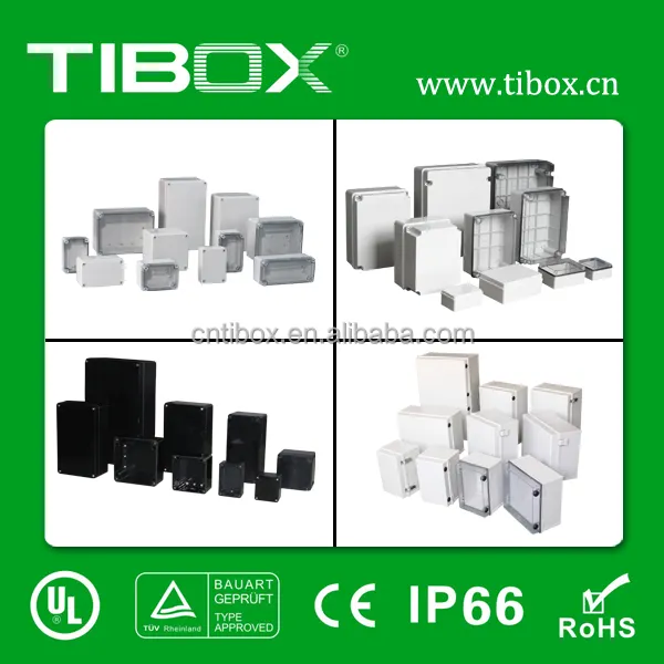 Nuovo& Hot tb serie di recinzioni scatola di plastica elettronica/contenitori in plastica per pcb