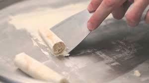 Double Pan <span class=keywords><strong>Instant</strong></span> Icecream Ice Roll Thái Lan Stir Fry Máy Làm Kem Chiên Máy Làm Kem Cuộn W/Topping Container - Product Image 2