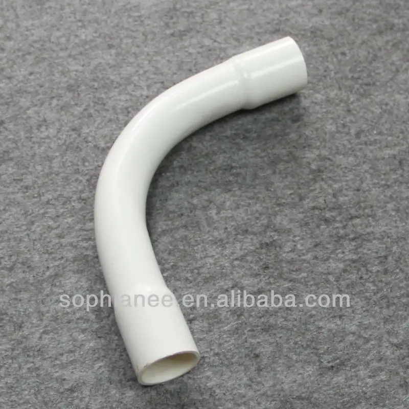 Tubo de pvc curvado en U con conector de enchufe