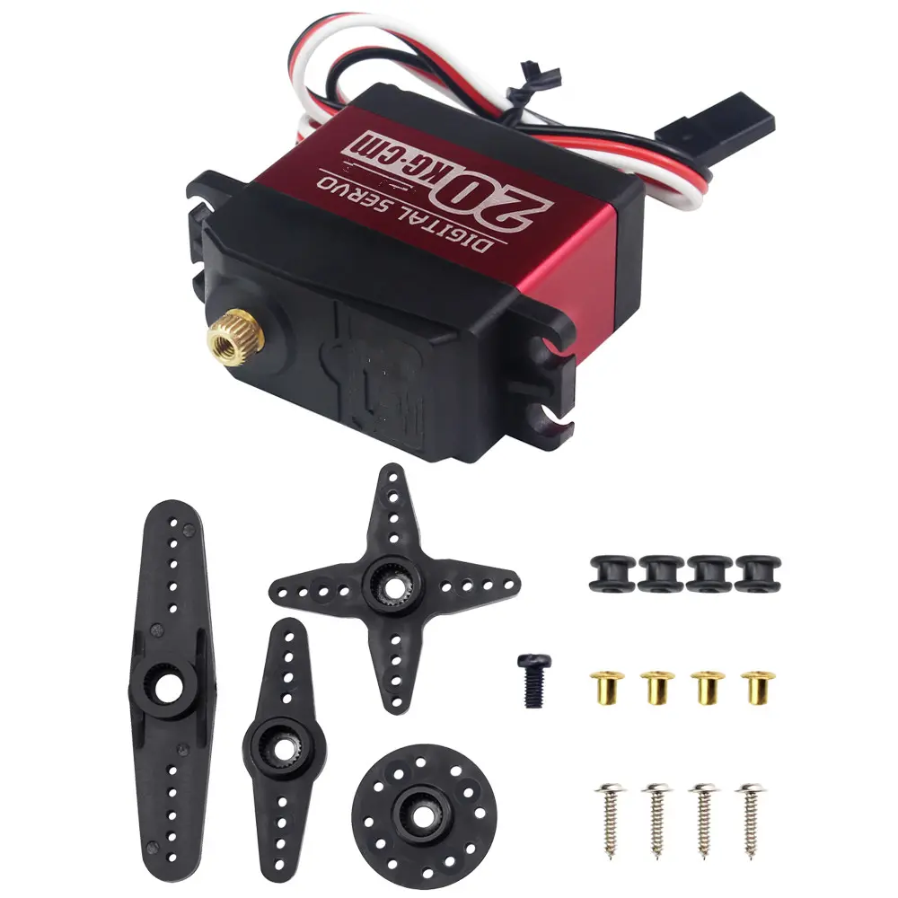 Hv 20kg Metal Gear digitale servo rc auto per 1/8,1/10 Buggy/nitro auto/rc alla deriva/rc breve corso da corsa