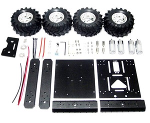 Arduino 4WD WIFI Cross-Country Offroad WiFi Roboter Smart Car Kit für Arduino Raspberry Pi