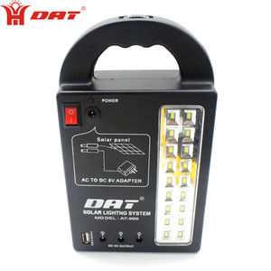 At-999 DAT <strong>Solar</strong> <strong>Power</strong> Lighting System With 3 Bulbs and Mobile Phone Charging Function <strong>Solar</strong> Lighting Kits - Product Image 5