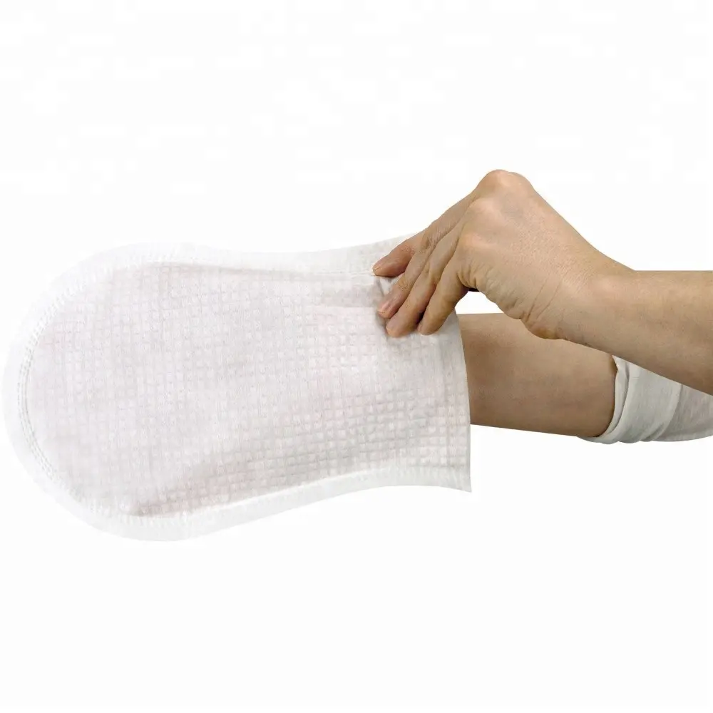 Cleaning Nonwoven Disposable Body Washing Gloves