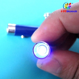 厂家批发定制logo铝合金迷你led手电筒钥匙扣 - Product Image 3