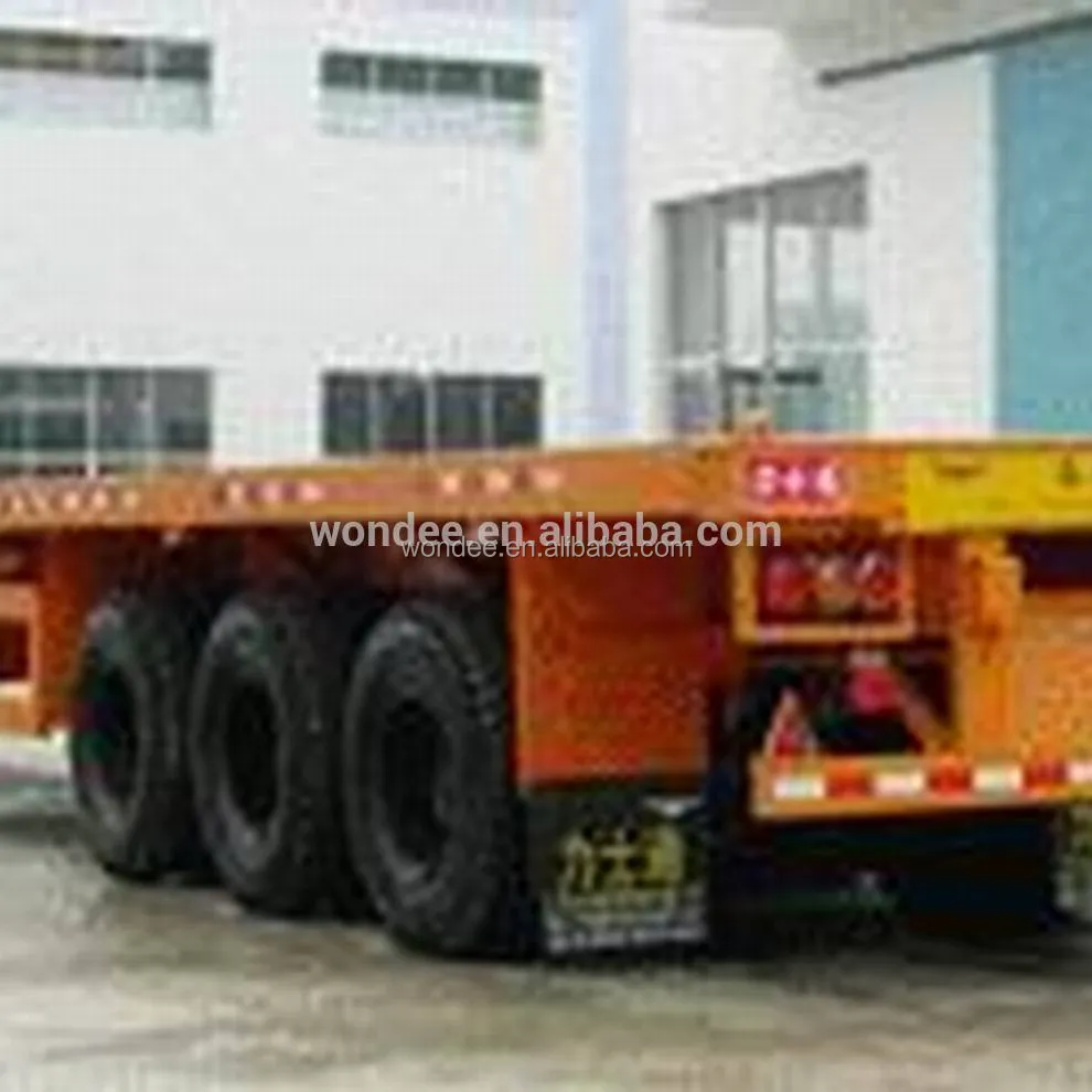 40 Ton Container Flatbed Trailer in Transportation
