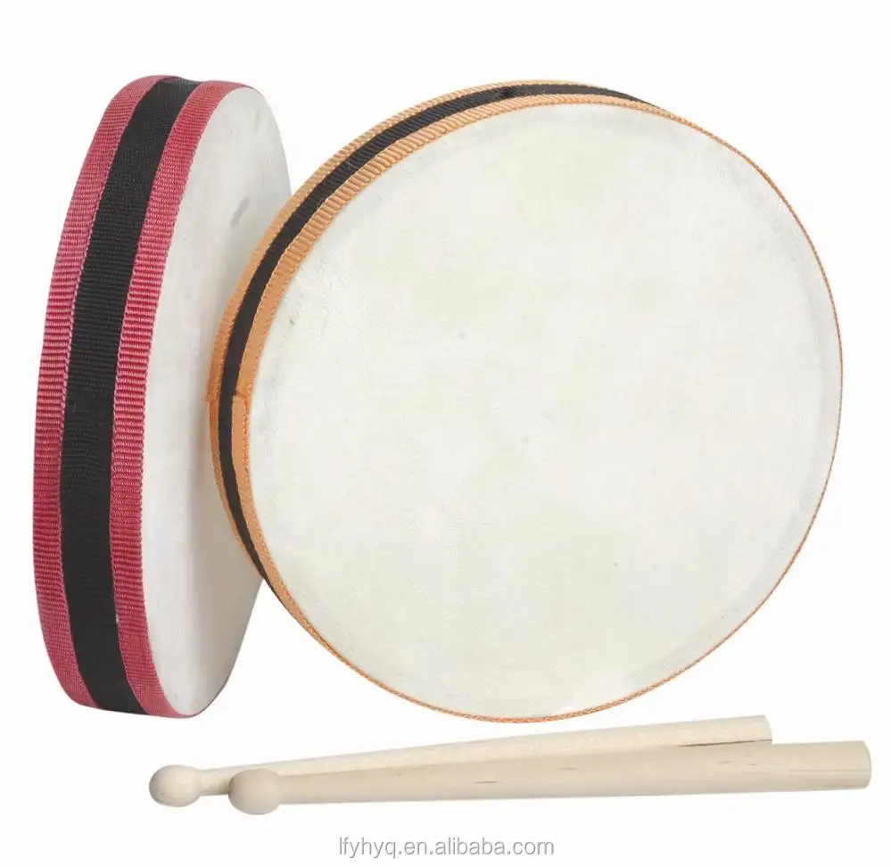 De madera de instrumento de percusión musical tambor indio mano tambor música