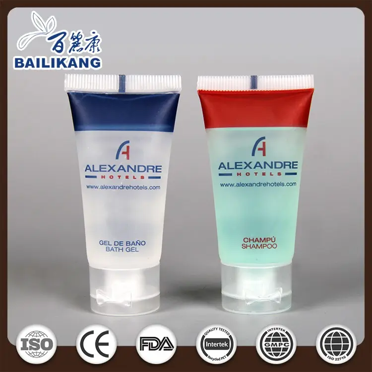 30 ml a buon mercato hotel shampoo tubo/lozione per il corpo gel doccia/guest di cortesia/35 ml personalizzata bagno dell'hotel Shampoo prodotti