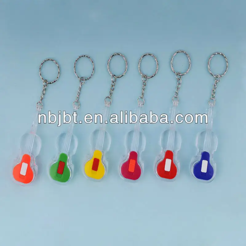 led light bulb key chain