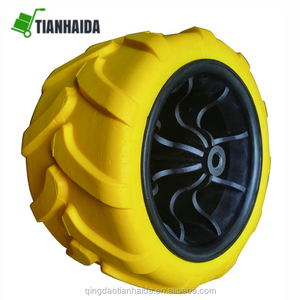Pneus de sable en mousse PU épaisse pour chariot de plage, roues, 7x4 pouces, 1 pièce - Product Image 1