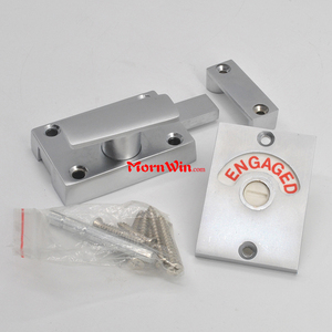 <strong>WC</strong> Zinc Alloy Indication Lock Toilet <strong>Partition</strong> Cubicle Door Lock - Product Image 5