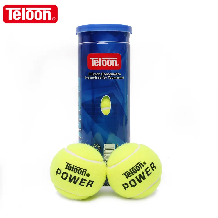 Pelota de tenis presurizada Teloon de marca barata para entrenamiento diario