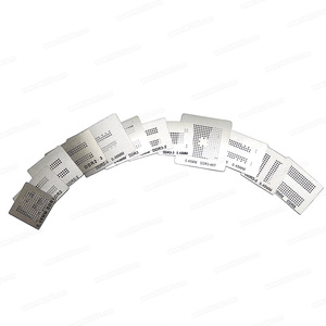 12pcs BGA סטנסיל <span class=keywords><strong>DDR1</strong></span> <span class=keywords><strong>DDR2</strong></span> DDR3 DDR4 DDR5 BGA Reballing קיט