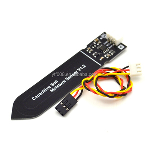 Sensor de humedad de suelo analógico capacitivo, 3,3 ~ 5,5 V, resistente a la corrosión, con interfaz de gravedad de 3 pines, Raspberry PI