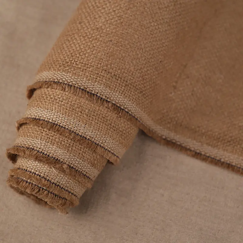 Painting canvas roll of 100% jute material primed painting canvas roll.