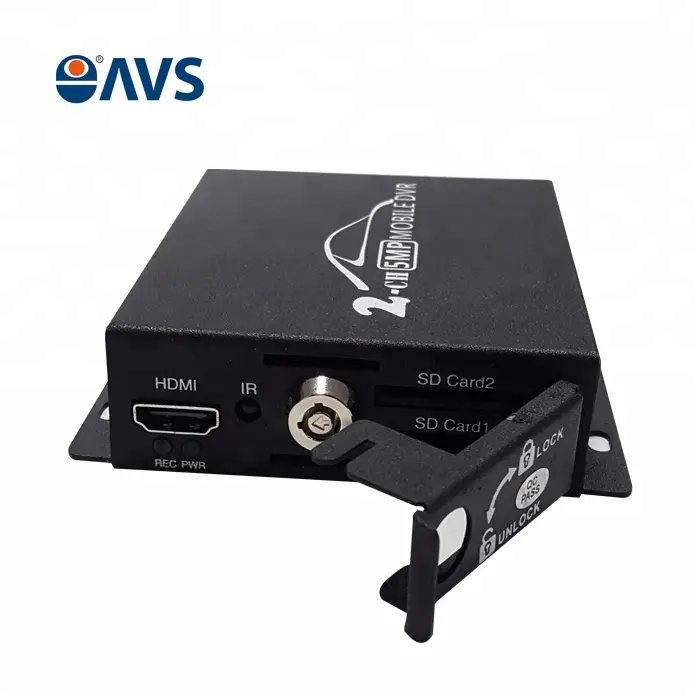 2CH 3.0MP 4.0MP 5.0MPミニポータブルボックスモバイル車両DVR、HDMI互換のカーセキュリティ用
