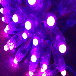 Mini <span class=keywords><strong>LED</strong></span> étanche IP68 12 volts, 50 pièces, <span class=keywords><strong>module</strong></span> de pixels WS2811 de 9 mm, lumière de type balle, lumière de lettre - Product Image 1