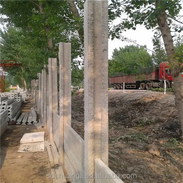 boundary light concrete column/panels cement production line