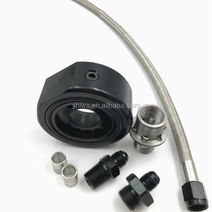 Bộ Chuyển Đổi Nhôm VTEC/Thức Ăn Dầu Turbo Với Ống Braidd - Product Image 1