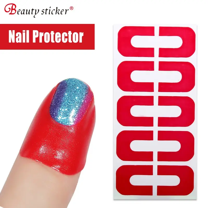 AntiオーバーフローPolish Peel Off Nail Protector