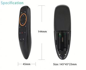 Low価格が、高品質G10音声機能リモート24グラムワイヤレスドライバusb 2.4 2.4gエアマウスリモコン - Product Image 6