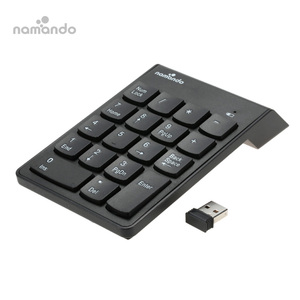 <strong>Wireless</strong> <strong>Numeric</strong> <strong>Keypad</strong> 18 Keys 2.4Ghz Mini Numpad Keyboard <strong>Combo</strong> for Laptop PC Computer Home Business Office - Product Image 5