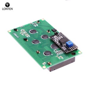 Lonten 1 pz LCD2004 + I2C 2004 20x4 2004A schermo blu/verde HD44780 caratteri LCD /w IIC/I2C adattatore di interfaccia seriale modulo per un - Product Image 4