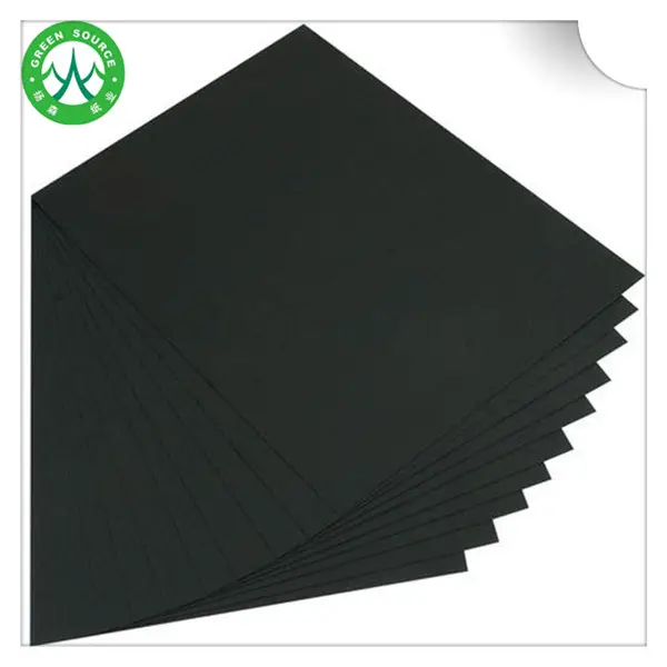 Thick Black Paper Board und Low gsm Black Cardboard