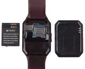 카메라 스퀘어 TFT 디스플레이 캘린더 기능 사용자 정의 로고 안드로이드 지원 SIM 카드가있는 최고 판매 휴대용 스포츠 스마트 워치 <span class=keywords><strong>DZ09</strong></span> - Product Image 3
