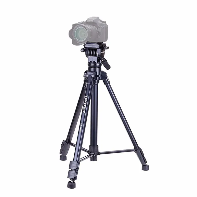Professionale YUNTENG VCT-880RM alluminio fotografia photo studio video camera tripod stand