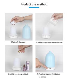 100mlセラミックアロマディフューザークールミスト加湿器良い製品あなたがそれに値する最高の価格 - Product Image 4