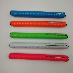 多功能工具笔4合1塑料圆珠笔，带尺子剪刀刀 - Product Image 6
