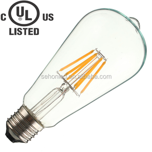Küresel ticaret şirketi ST64 2700K Led kavisli Filament ampul ışıkları kapalı Modern çin'den sehon - Product Image 2