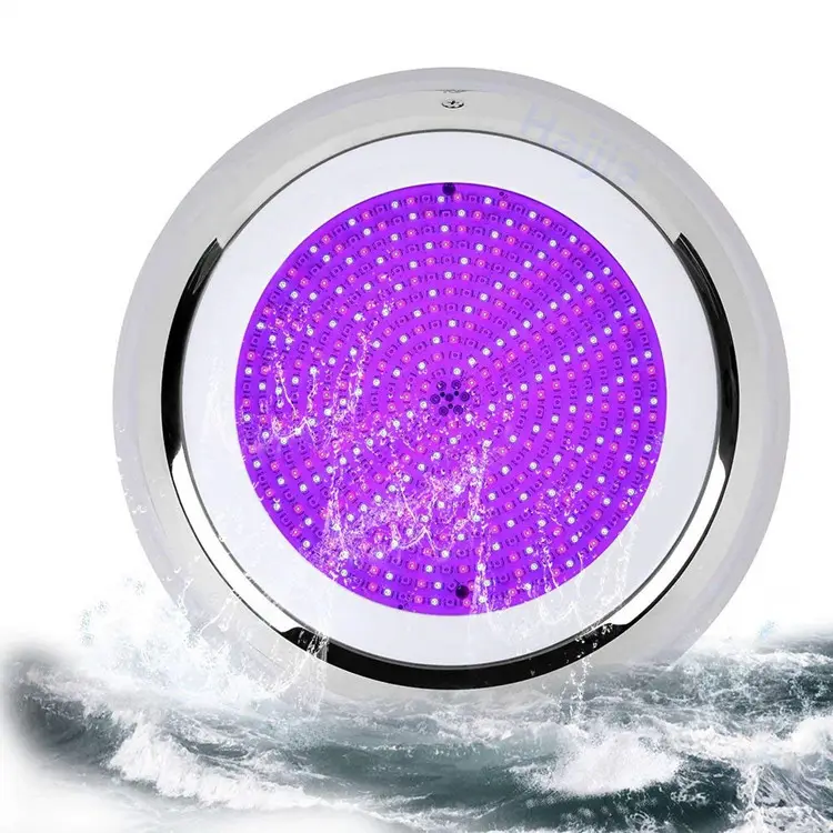 12〜24W SS/プラスチックハウジングマルチプライ防水見栄え良いSMD 5050 LED表面実装プールライトDIYリモコン付き