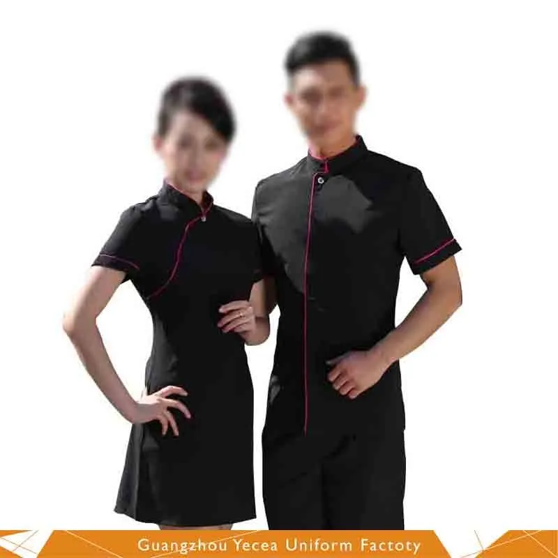 Ristorante cinese cameriera uniforme in buon design