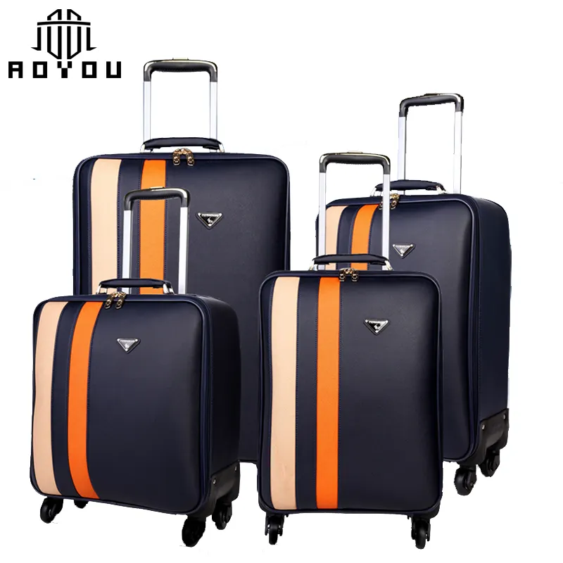 Hot-vente Meilleur voyage 3 pièces trolley valise/bagage avec roues trolley sacs