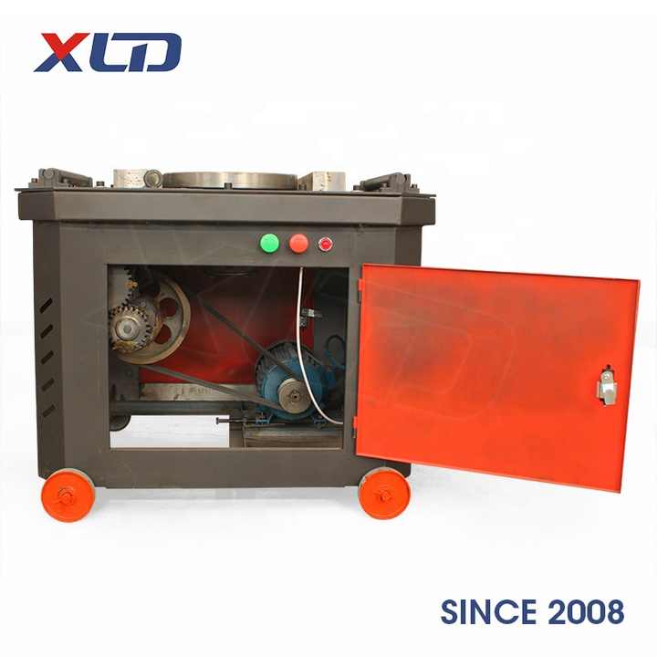 GW45A 25Mm Bar Bender Konstruksi Baja Bar Mesin Bar Bender Mesin Portable Bar Bender