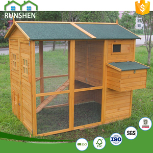 Kommerzielle Holz Hühnerstall Garten im Freien große Haustier häuser Käfige mit Nest <span class=keywords><strong>Box</strong></span> Factory Custom <span class=keywords><strong>Design</strong></span> Hühner käfig Coop