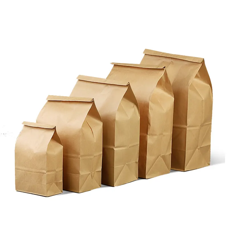 Lebensmittel verpackung Kraft papiertüte Mehls ack zu verkaufen