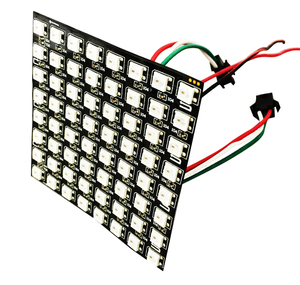 8*8 8*32 16*16 256 pixel Dot Matrix Flexible Led-anzeige Modul Panel Blatt 5 V WS2812B RGB