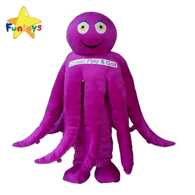 Funtoys-Disfraz de pulpo de dibujos animados, personaje de Mascota