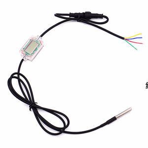 Single <strong>Temperature</strong> <strong>Sensor</strong> RS485 Output DS18B20 <strong>digital</strong> display high-precision <strong>temperature</strong> acquisition module MODBUS 1.5m <strong>Sensor</strong>