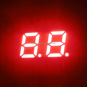 0,28 дюймов 7 в корпусе с двурядным расположением выходов и 2 разрядный маленький 7-сегментный светодиодный дисплей, мини 7-сегментный светодиодный дисплей, - Product Image 4