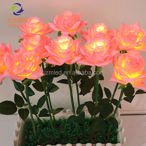 Yapay çiçekler <span class=keywords><strong>Led</strong></span> çiçek ışıklar için açık <span class=keywords><strong>Led</strong></span> gül - Product Image 3