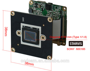 1/1 luce a stella H.265 modulo fotocamera 2MP da 8 pollici per modulo telecamera Sony IMX185 CMOS IP - Product Image 2