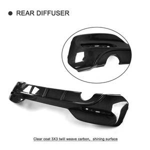 Carbon Fiber F20 Rear Bumper DiffuserためBMW 120i M TECH 16-18 - Product Image 3