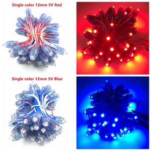 5v 12mm led ws2811 modulo pixel 50 nodo/stringa digitale rgb a colori impermeabile ip68 stringa led per lettere segno - Product Image 3