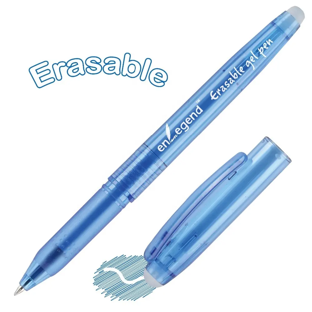 Offre Spéciale classique style écriture lisse stylo à encre gel effaçable avec caoutchouc